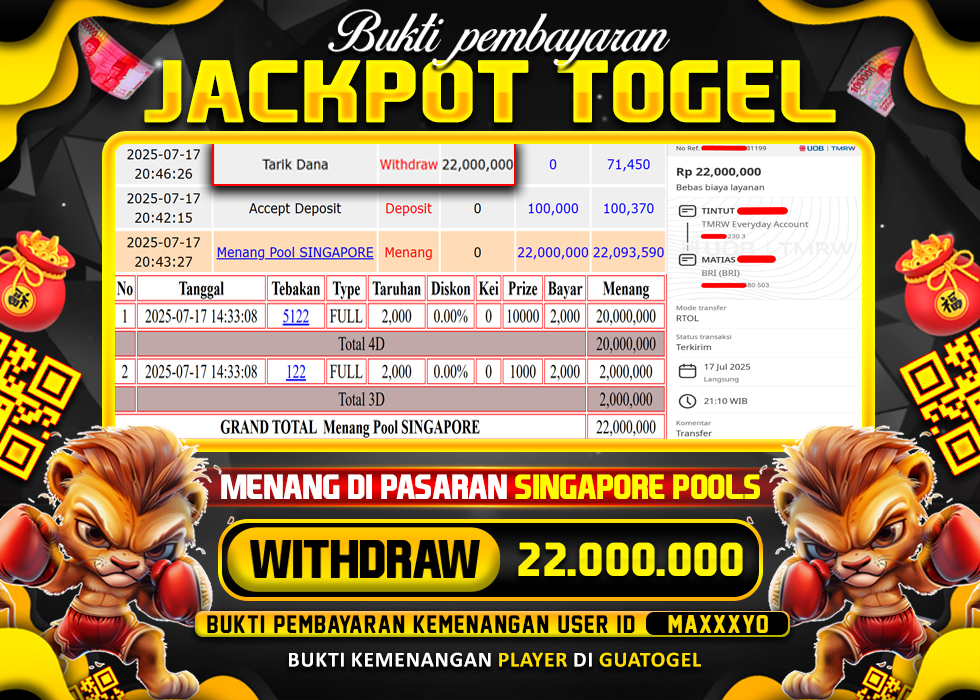 BUKTI JACKPOT LUNAS GUATOGEL