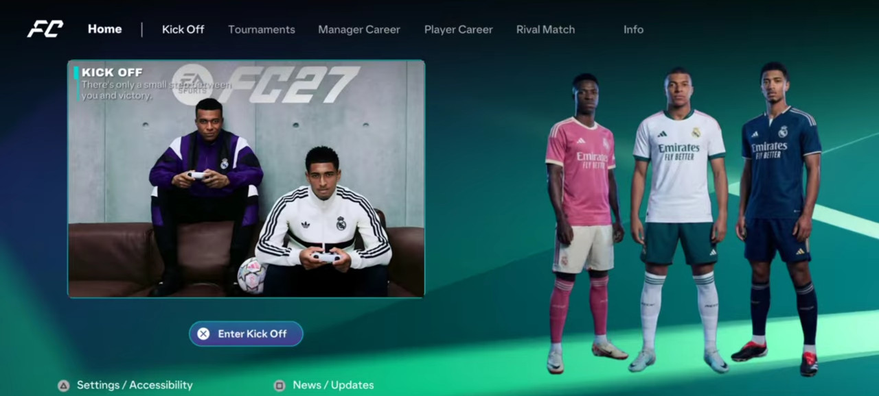 FIFA 16 Mod FC 27 HD graphics