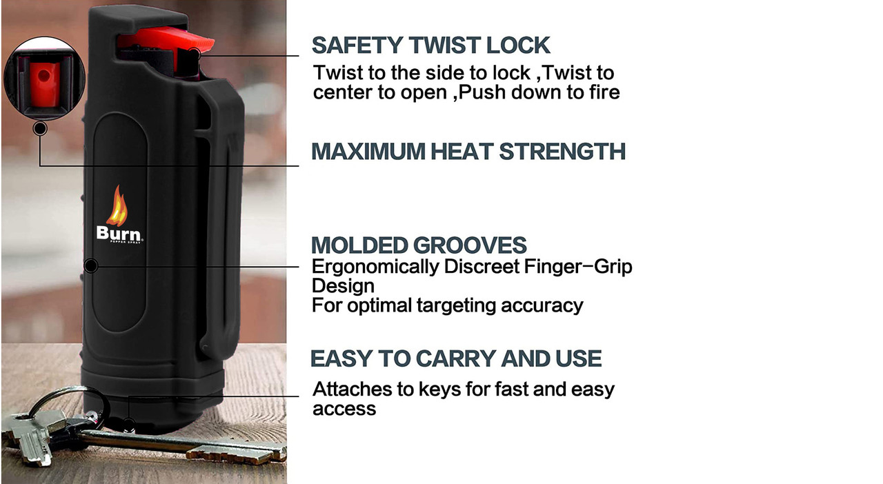 burn-pepper-spray-keychain-self-defense-mace-sabre-oc-spray-police-magnum-black