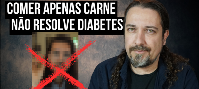 Baseado em estudo polêmico, influenciador recomenda comer somente carne para redução do diabetes