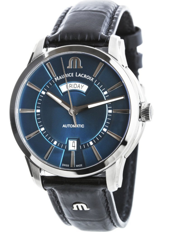 Швейцарские часы Maurice Lacroix Pontos Day Date PT6358-SS001-430-1, купить оригинал 2022-12-10 01-