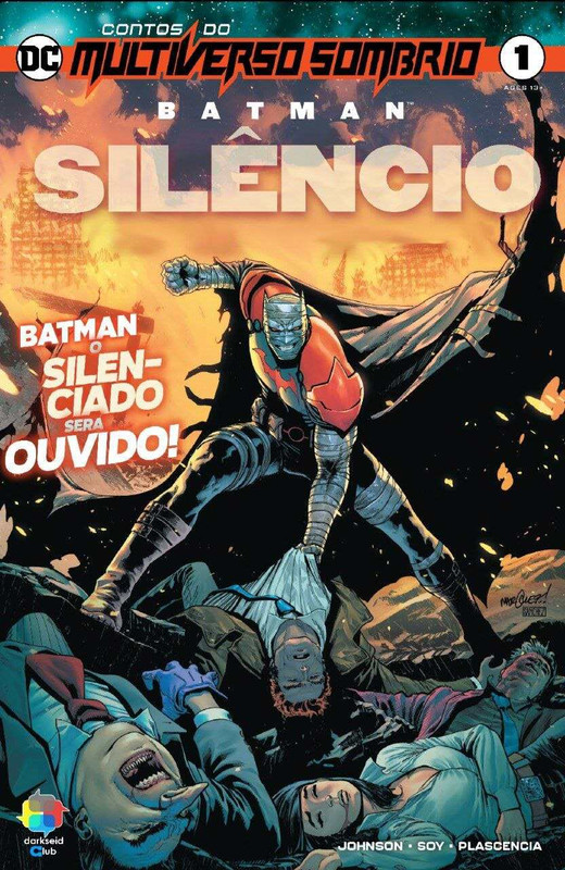 Capa da HQ Batman Silêncio
