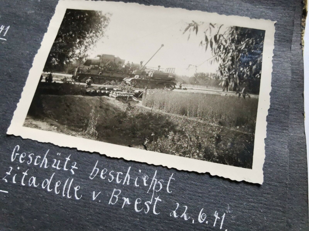 WH Panzer Thor Odin Mörser Karl (Gerät 40-41) Beschuss Brest