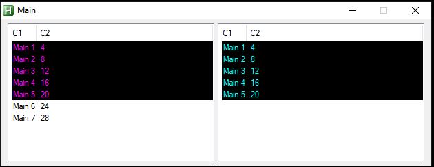 Having Issues Using Color In Multiple Listviews In Same Gui Autohotkey Community