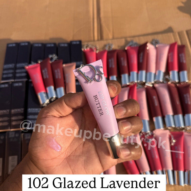 Dior Addict Lip Glow Butter Balm with Dior keychain attached. - image 3