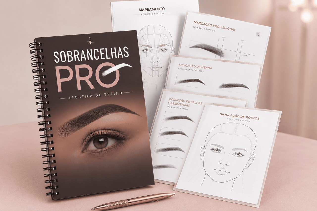 Sobrancelhas Pro – Apostila de Treino