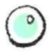 small pastel bubble icon