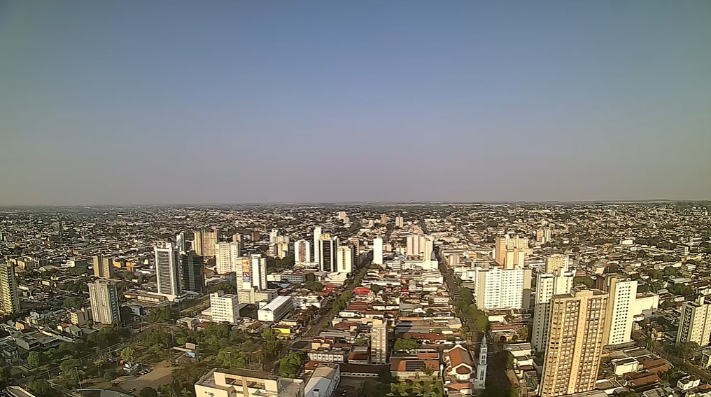 Campo Grande nesta manhã de quarta-feira