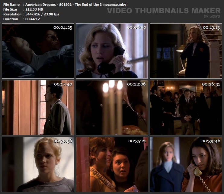American Dreams - S01E02 - The End of the Innocence.mkv