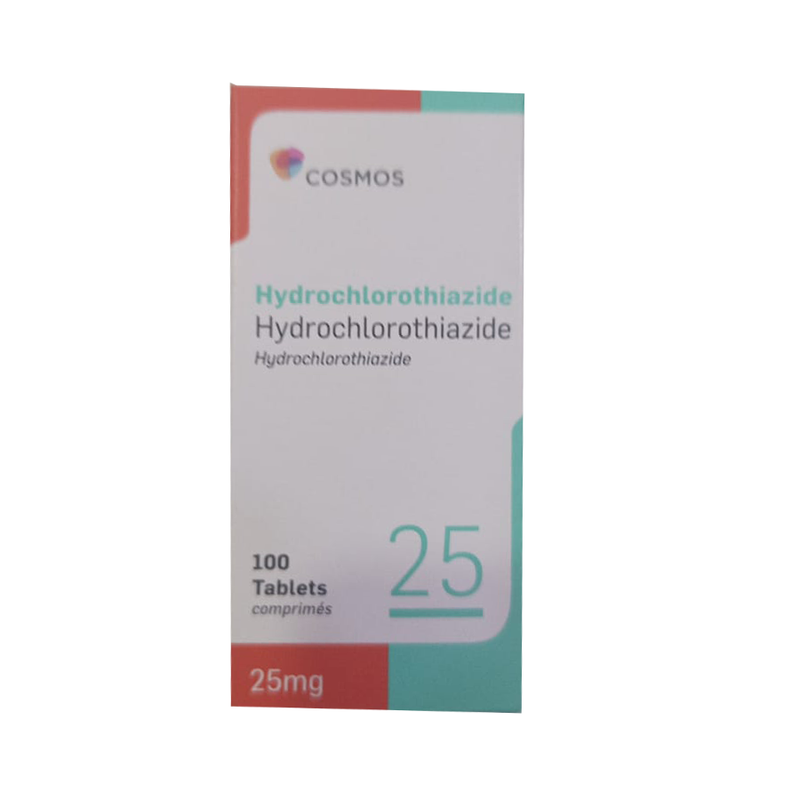Hydrochlorothiazide Tabs 25Mg 100`S