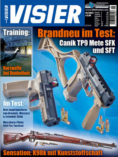 Cover: Visier Waffenmagazin No 01 Januar 2023