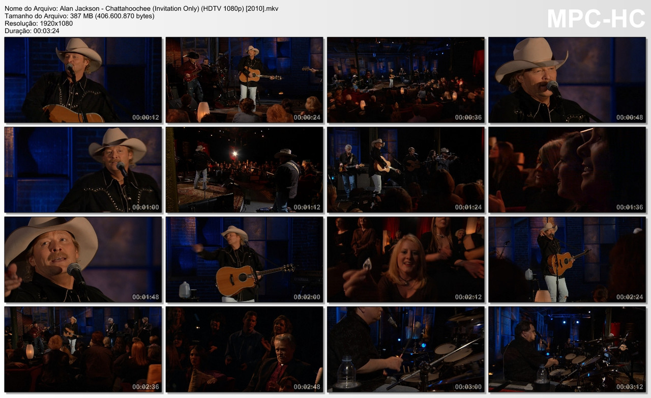 Alan Jackson - Chattahoochee (Invitation Only) (HDTV 1080p) [2010]