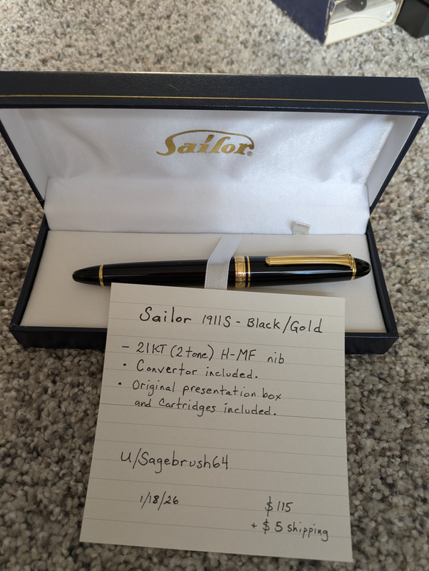Sailor 1911S 21kt
