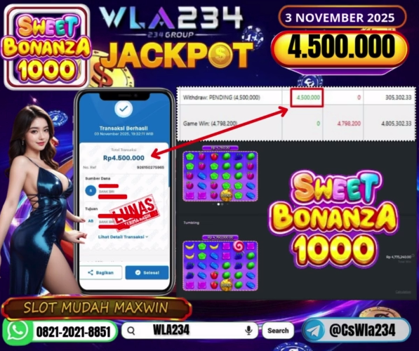 jackpot-slotgame-sweet-bonanza1000-withdraw-4500000--3-november-2025--11-03-08-2025-11-03