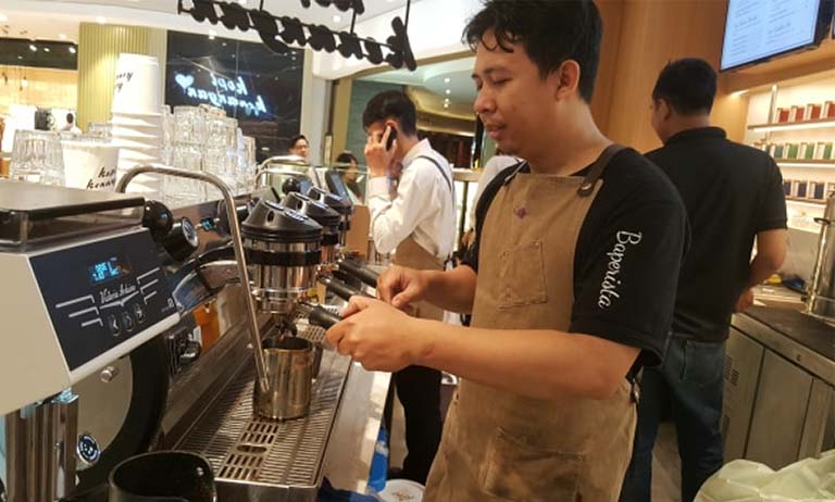 Foto cold brew dari pelanggan