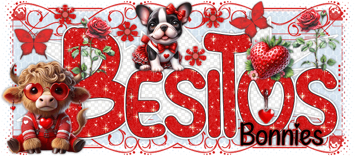 Besos Cute Cow bonnies