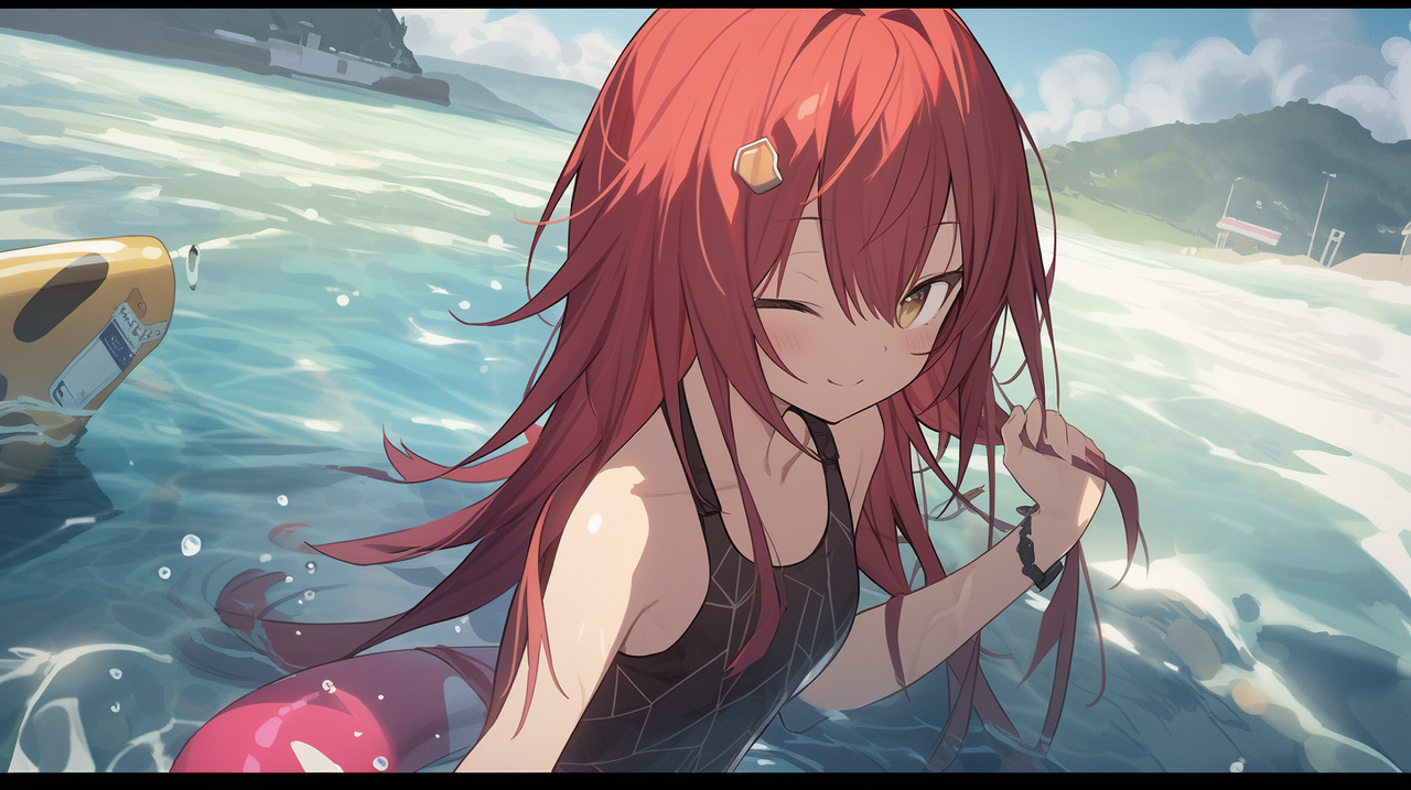 __Shakugan_no_Shana_Swimsuit_ocean_84ebed40-6d8f-4740-9f18-c545a66ed5f3