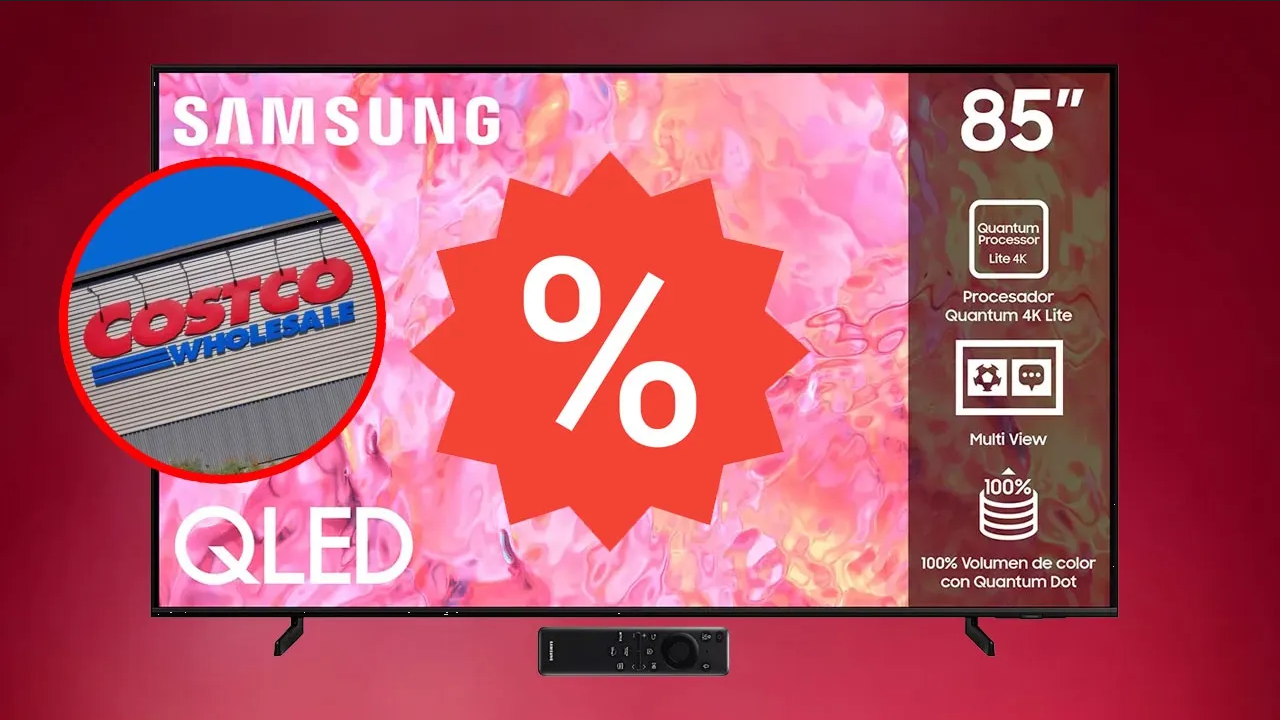 ¡Solo en Costco! Smart TV Samsung 85