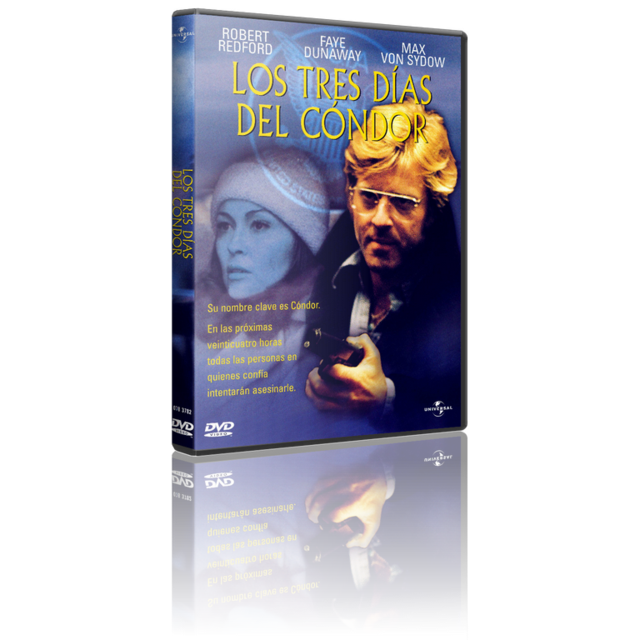 Portada - Los Tres Días del Cóndor [DVD9Full] [PAL] [Cast/Ing/Ale] [Sub:Varios] [1975] [Intriga]