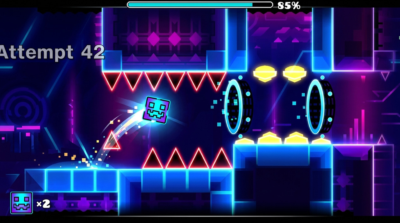 Geometry Dash Gameplay