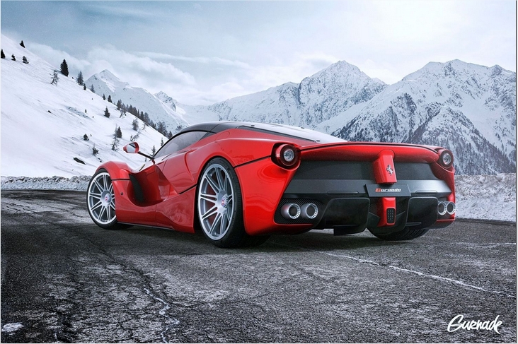 Ferrari-La-Ferrari-HRE-Wheels-landscape-