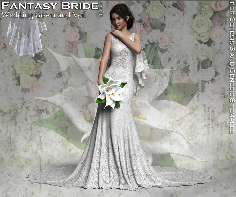 RP dForce Fantasy Bride