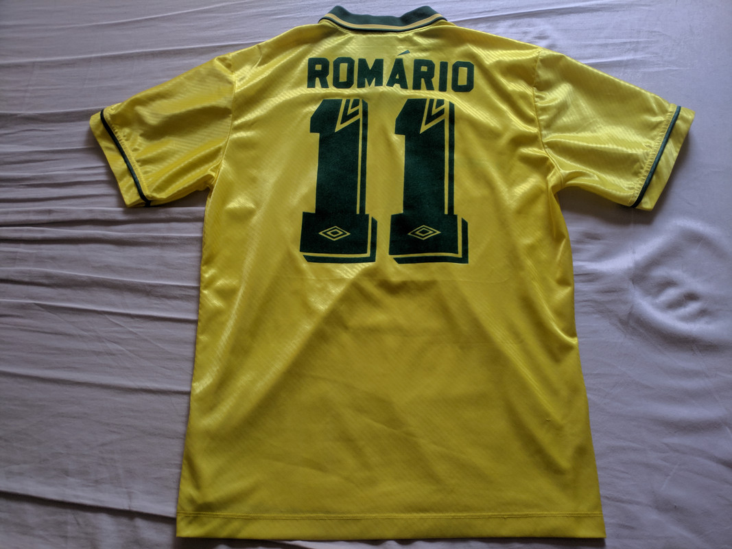 Brazil 1993–1994 Home Shirt - Back