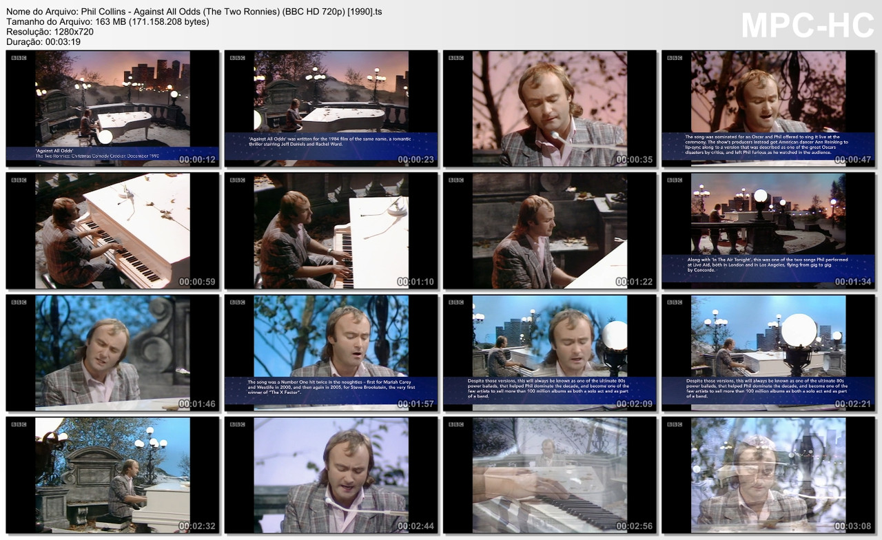 Phil Collins - Against All Odds (The Two Ronnies) (BBC HD 720p) [1990].mp4