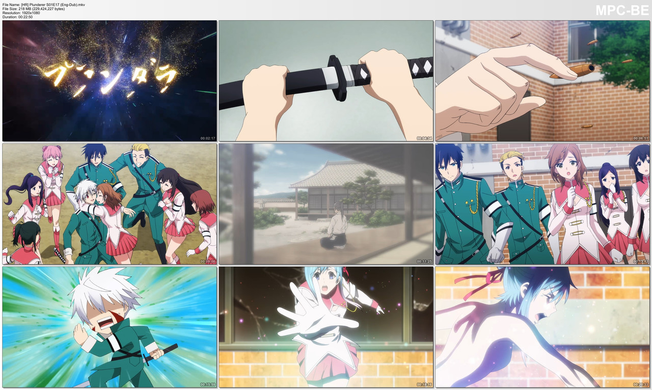 HR Plunderer 17 1080p HEVC English Dub HR GZ