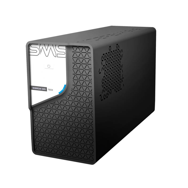 Painel traseiro com 8 tomadas