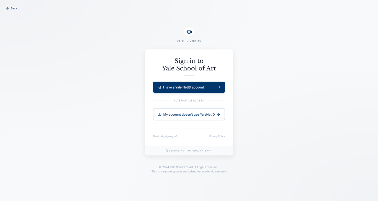 Yale Wiki Redesign