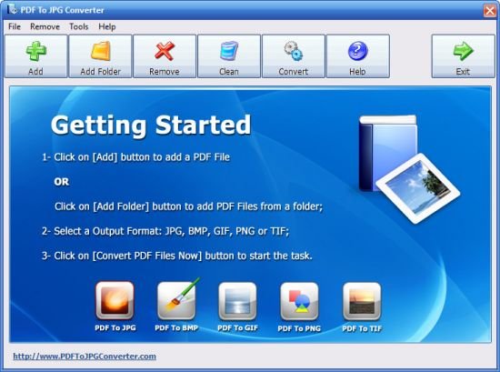 PDF To JPG Converter 4.7.0.1