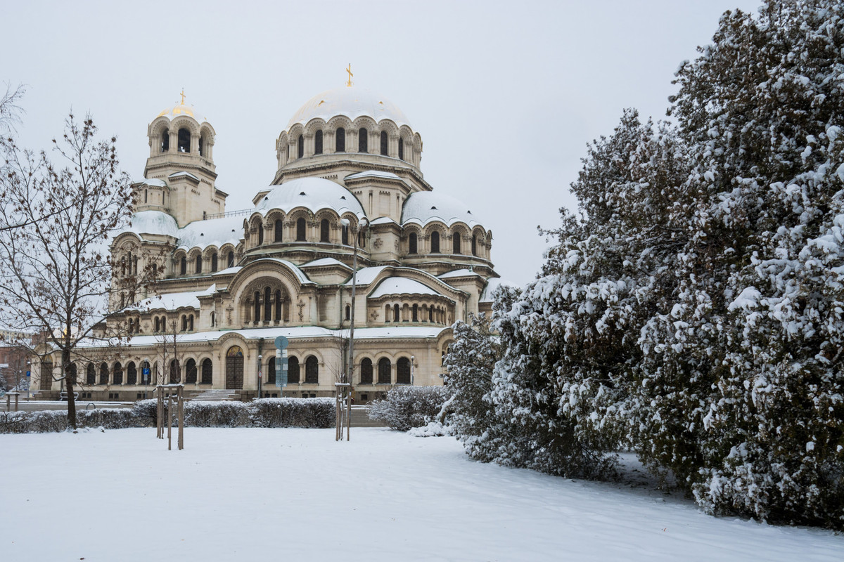 Sofia panoramic winter