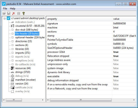 PeStudio 9.03