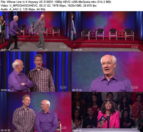 Whose Line Is It Anyway US S19E01 1080p HEVC x265