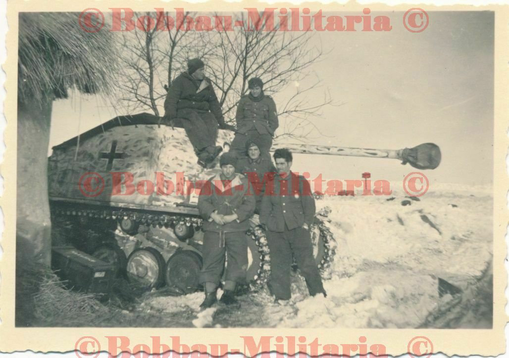 Russland 1943-44 Ostfron Panzerjäger Marder II SdKfz 131 Winter-Tarnung ,