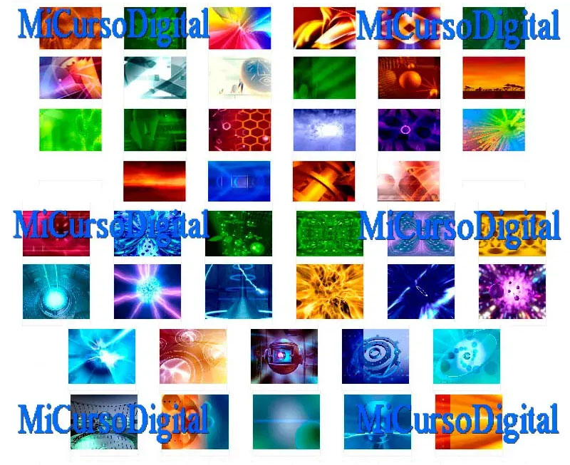 Mega pack colección backgrounds fondos edición video 8dvd