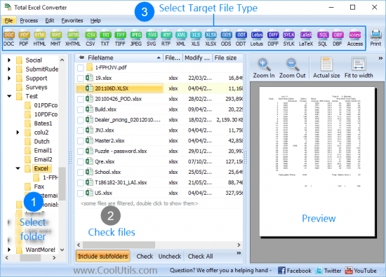 Coolutils Total Excel Converter 7.1.0.43 Multilingual