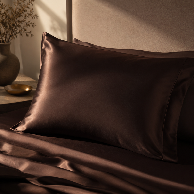 Marberry silk pillowcase