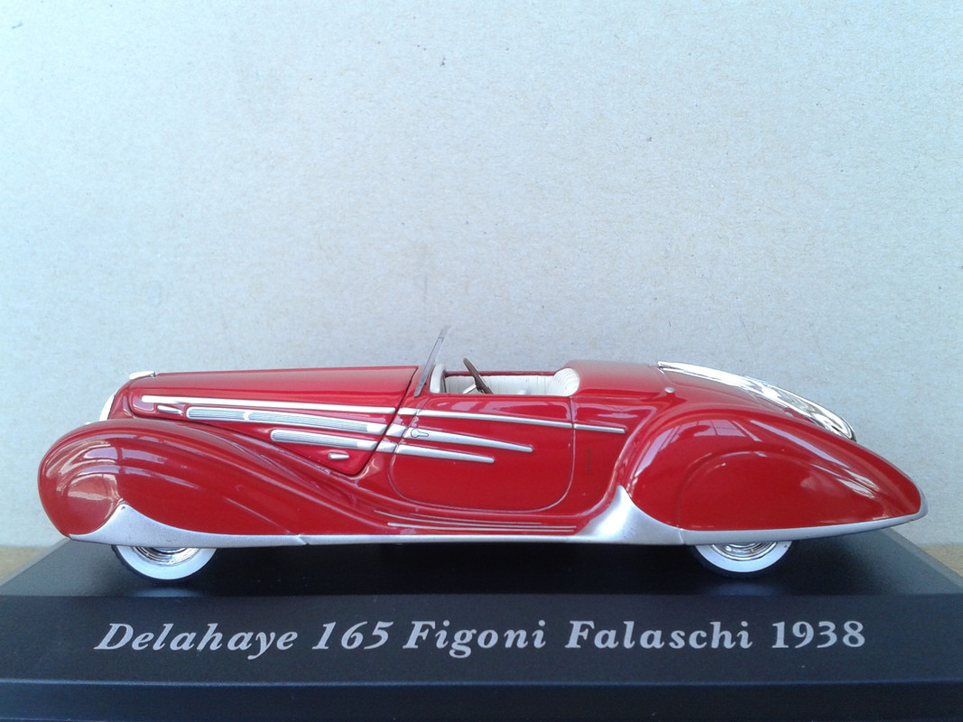 1938 Delahaye 165 Cabriolet Figoni & Falaschi (Ixo-Altaya) (9)
