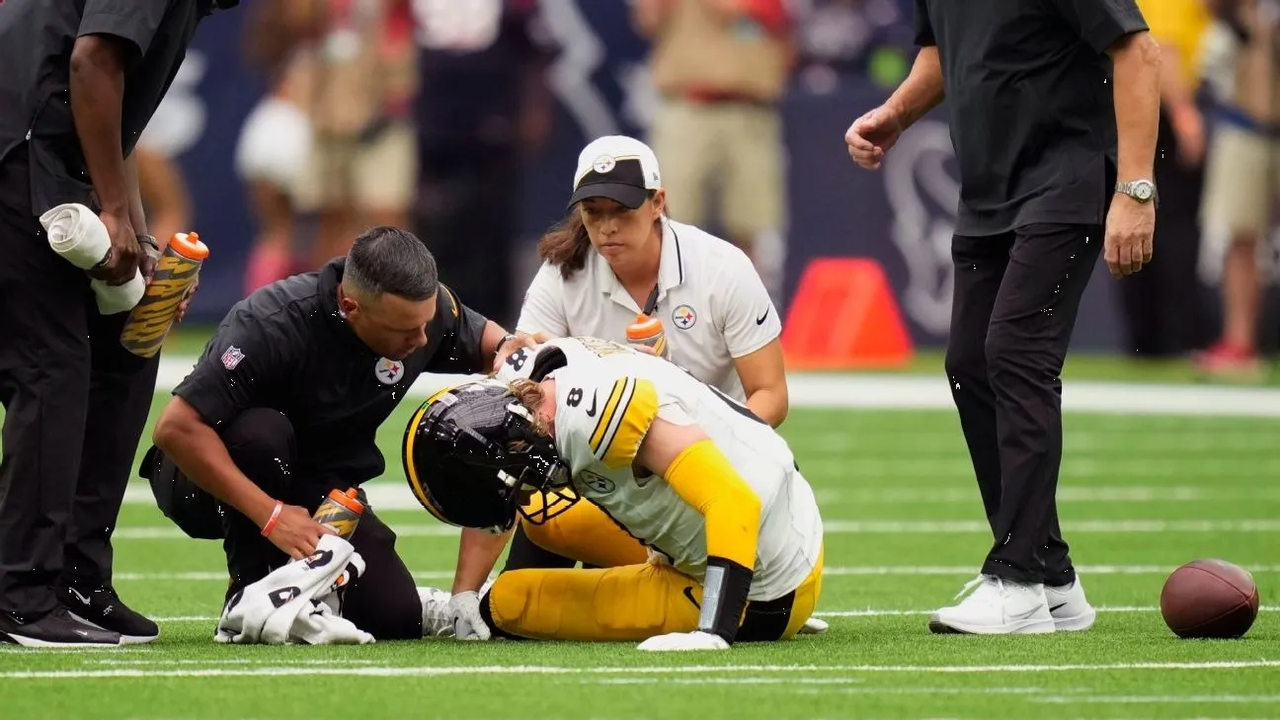 ¿Los Steelers pierden a su QB? Kenny Pickett sufre lesión en la rodilla