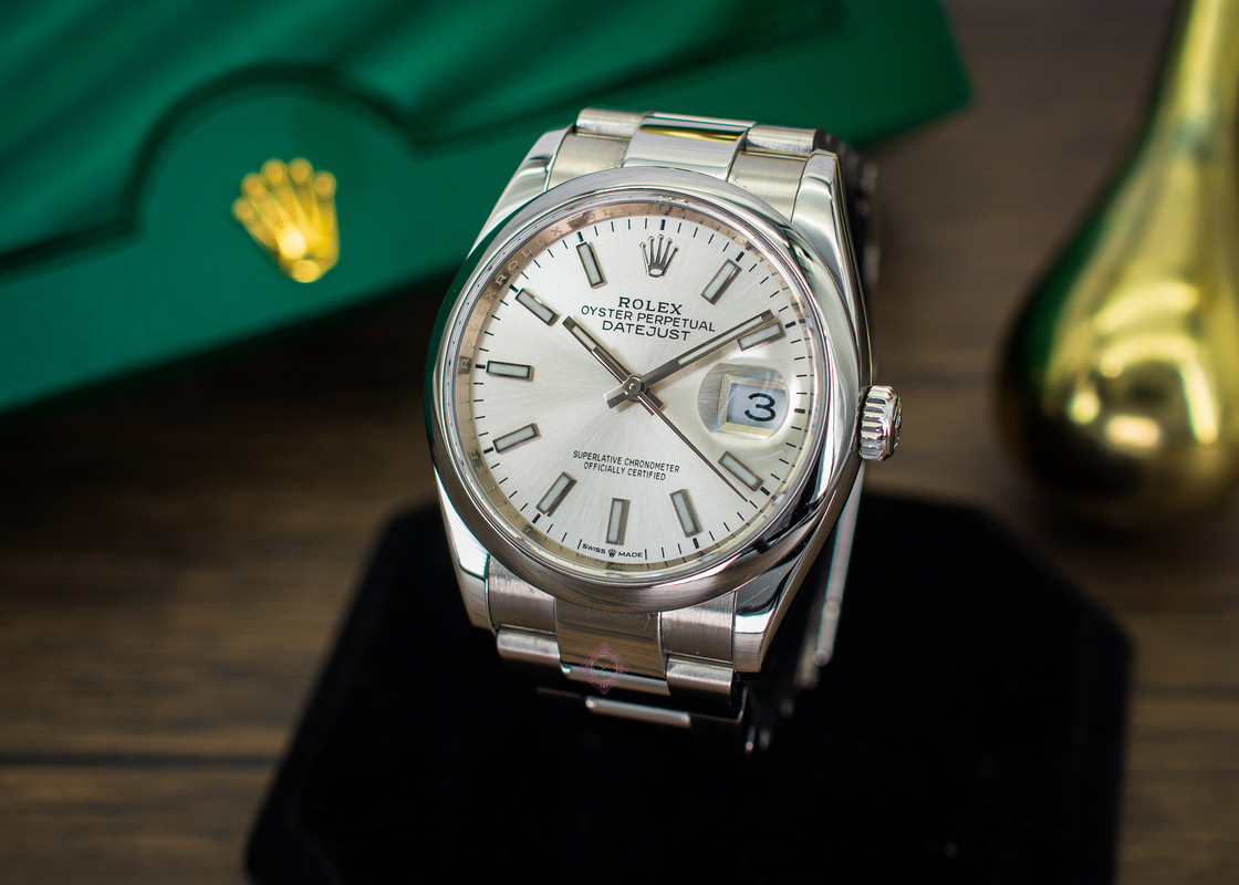 FS: Rolex Oyster Perpetual Steel Datejust 36mm Silver Index FS: Rolex Oyster Perpetual Steel Datejust 36mm Silver Index