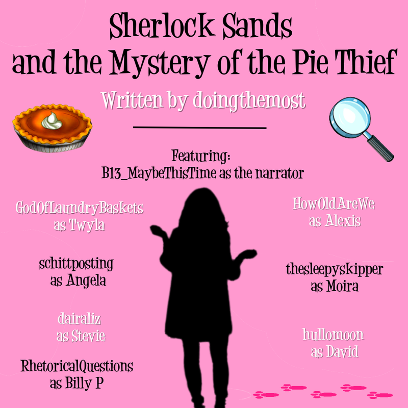 Sherlock Sands and the Mystery of the Pie Thief cover art