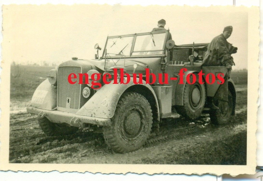 FOTO - FAHRZEUG - KÜBELWAGEN - SUPER BEMALUNG - WH-77075