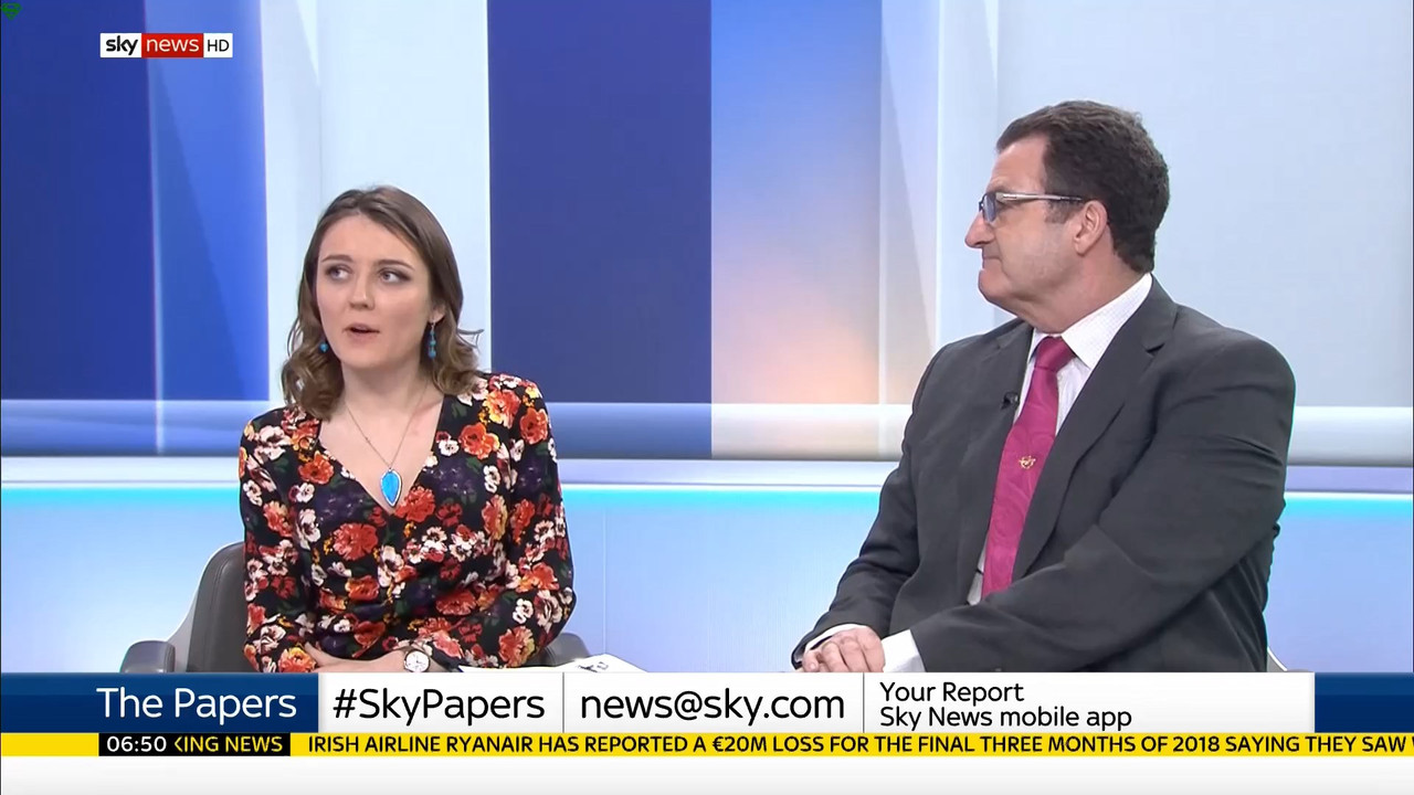 04 February - 06.00.00 - Sunrise. Sarah-Jane Mee with an engagin