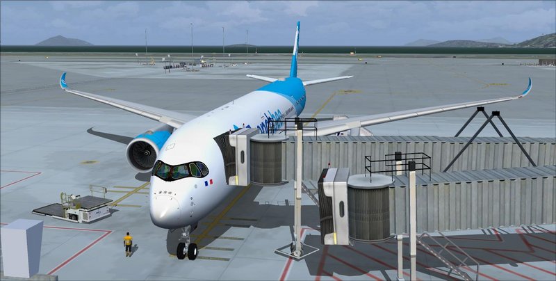 TDS A350-900. Fs9-2021-12-31-00-38-52-25