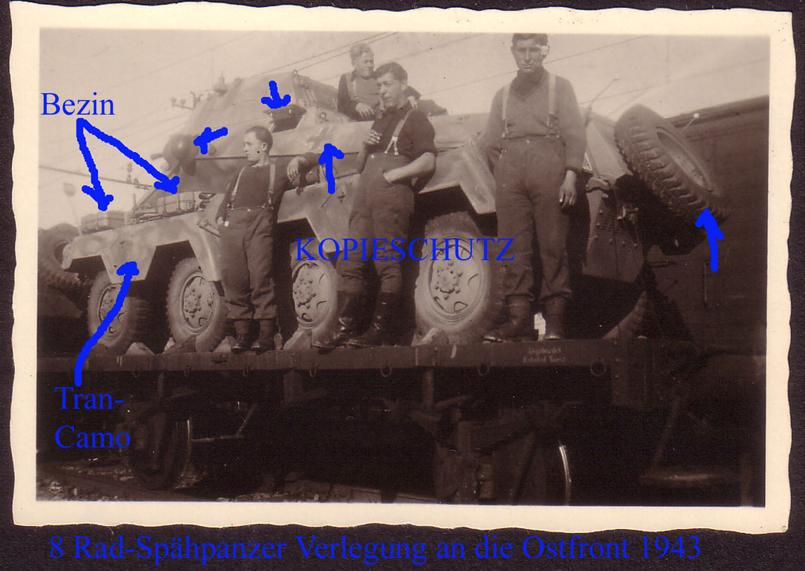 Spähpanzer mit Tarnanstrich,SPZ,Panzer,Tank,Ostf