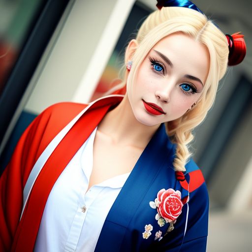 Harley-Quinn-wearing-a-kimono-82