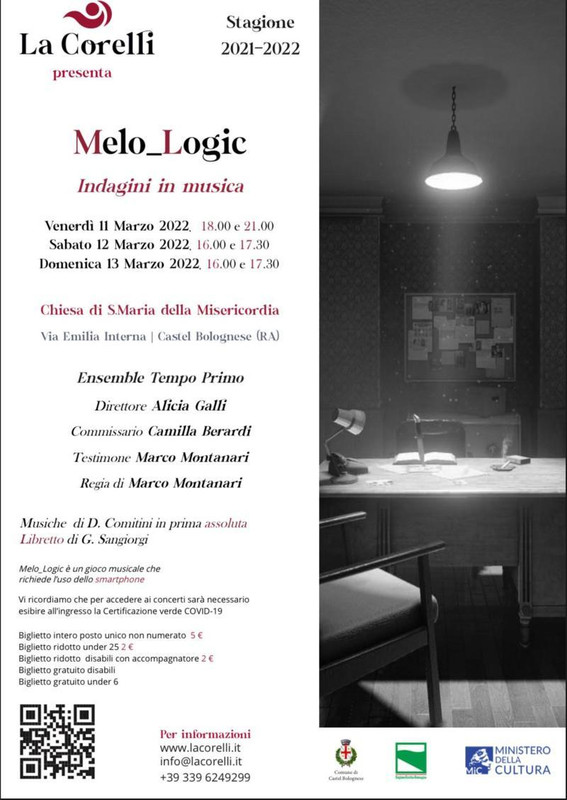 Stasera, Sabato e domenica “Melo-logic”, concerto che attira il pubblico in un enigma nella Chiesa di S. Maria della Misericordia