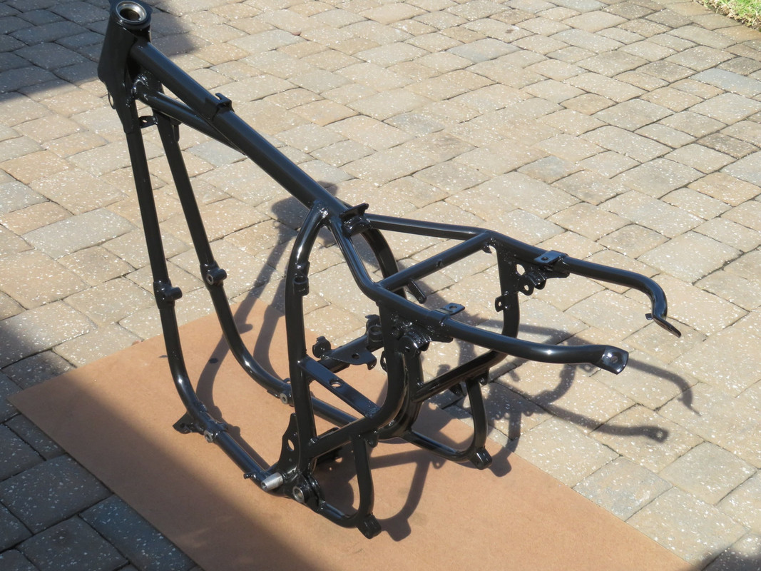 Frame paint - epoxy spray can